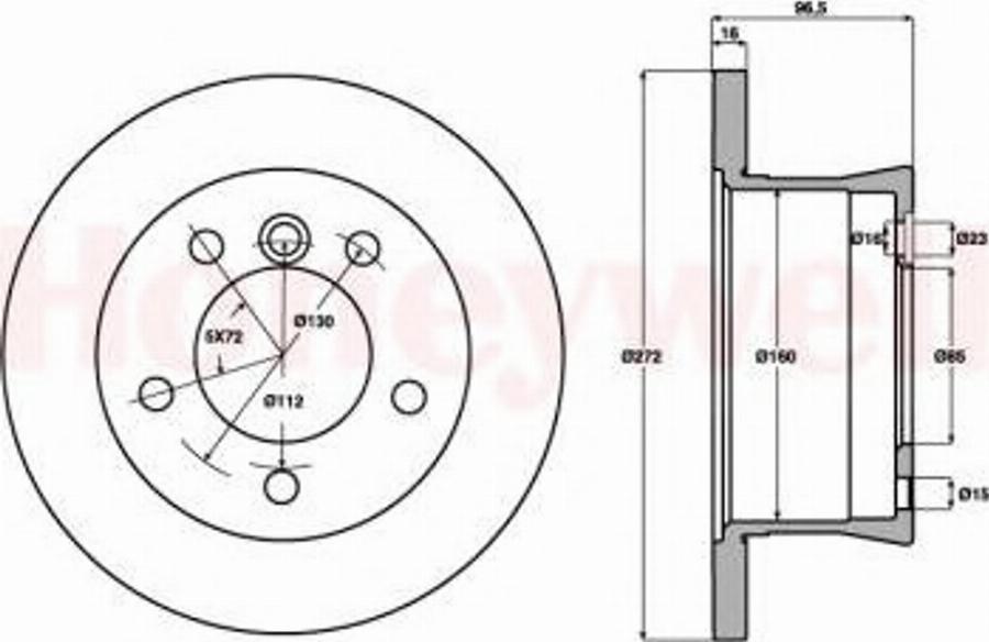 BENDIX 569121 B - Kočioni disk www.molydon.hr