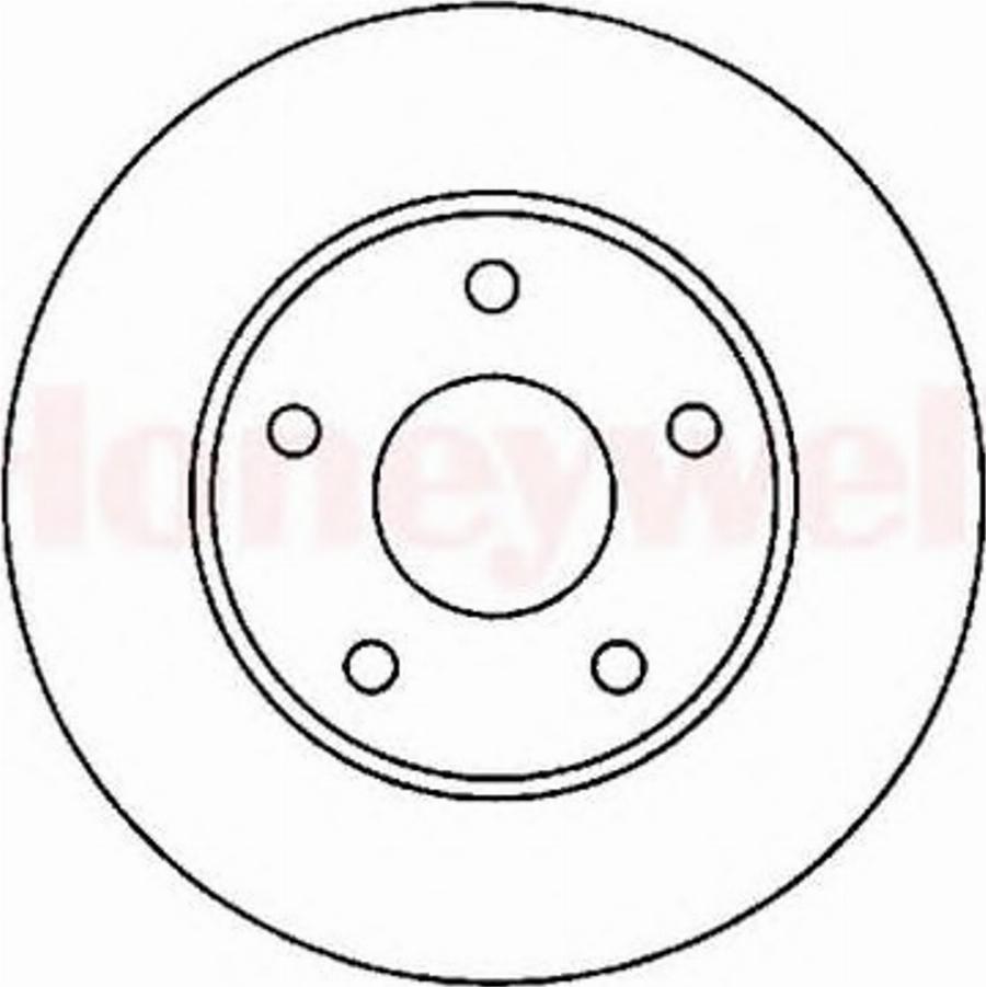 BENDIX 561950B - Kočioni disk www.molydon.hr