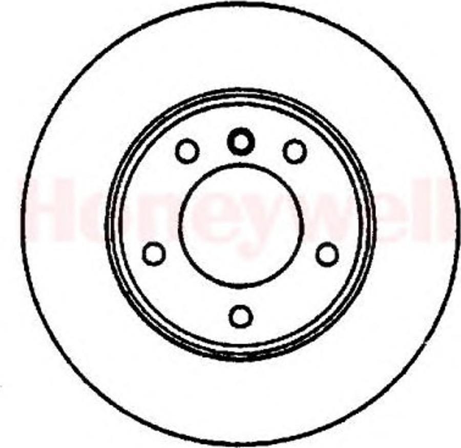 BENDIX 561965 B - Kočioni disk www.molydon.hr