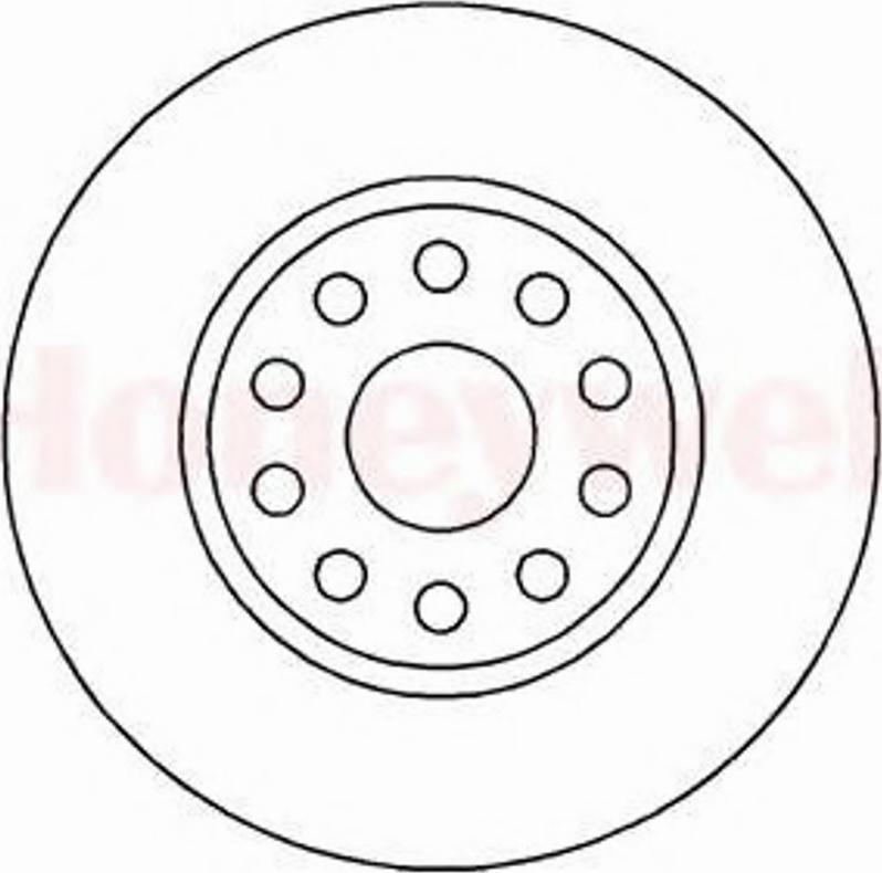 BENDIX 561987 B - Kočioni disk www.molydon.hr