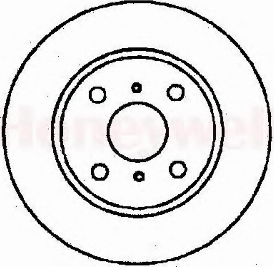 BENDIX 561490 B - Kočioni disk www.molydon.hr