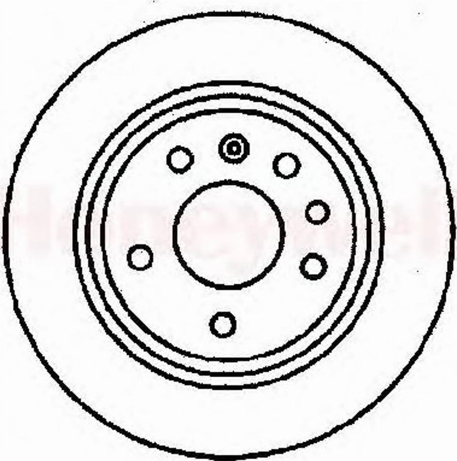 BENDIX 561408 B - Kočioni disk www.molydon.hr