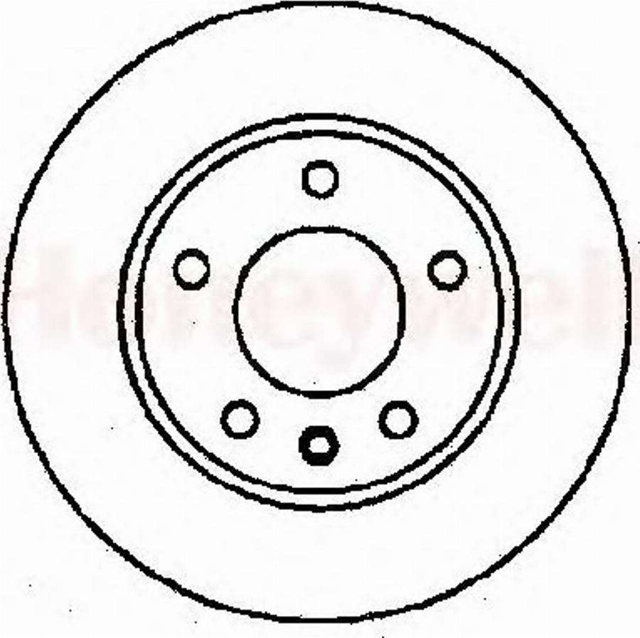 BENDIX 561407B - Kočioni disk www.molydon.hr