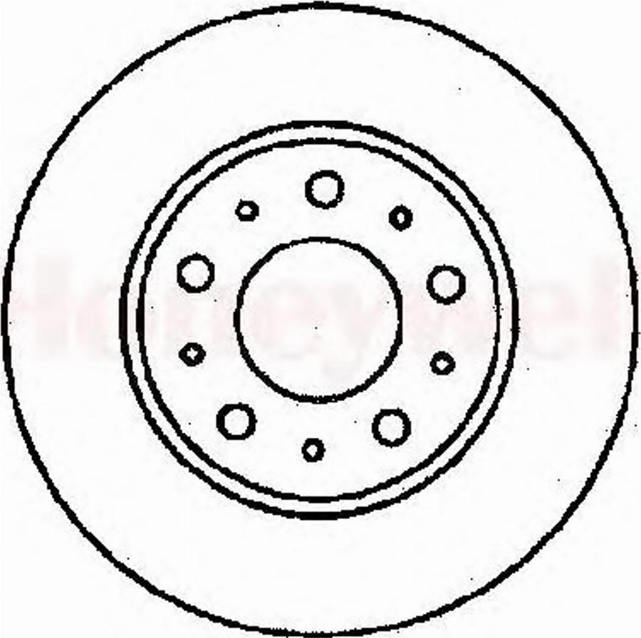 BENDIX 561512 B - Kočioni disk www.molydon.hr