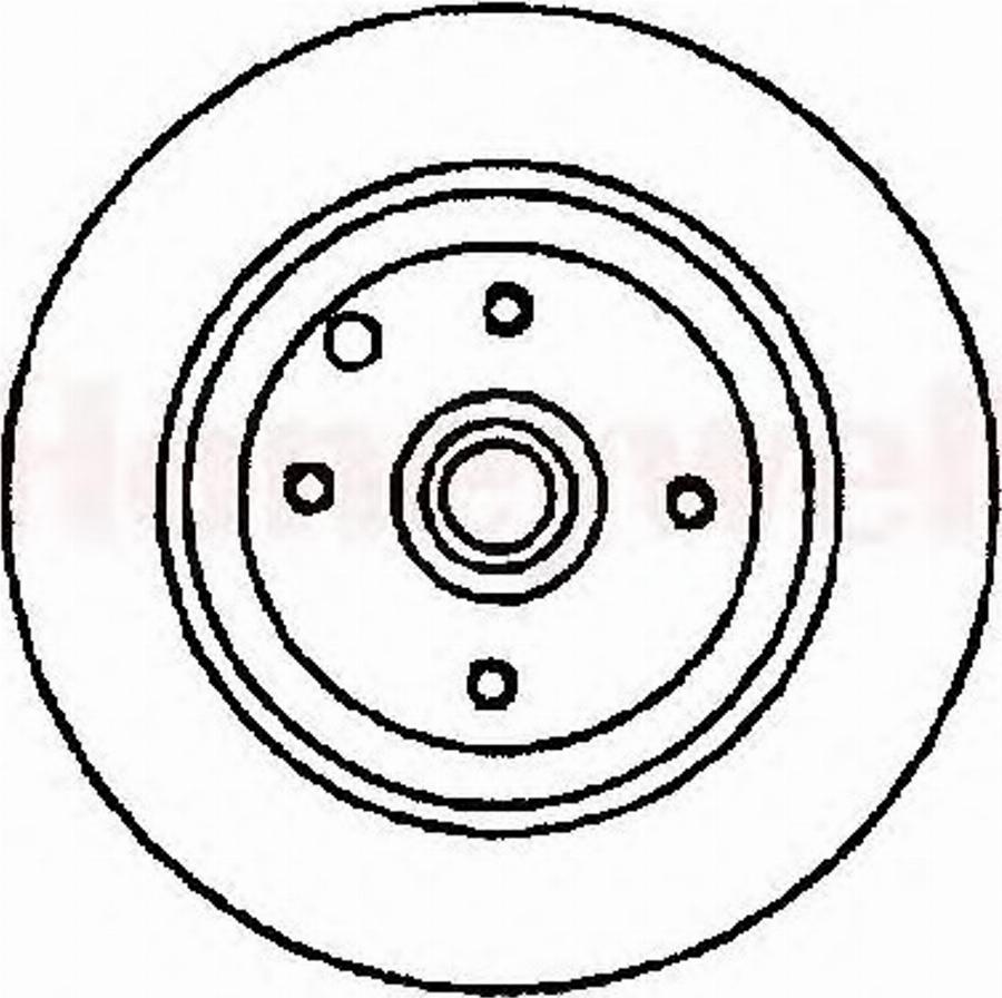 BENDIX 561530 B - Kočioni disk www.molydon.hr