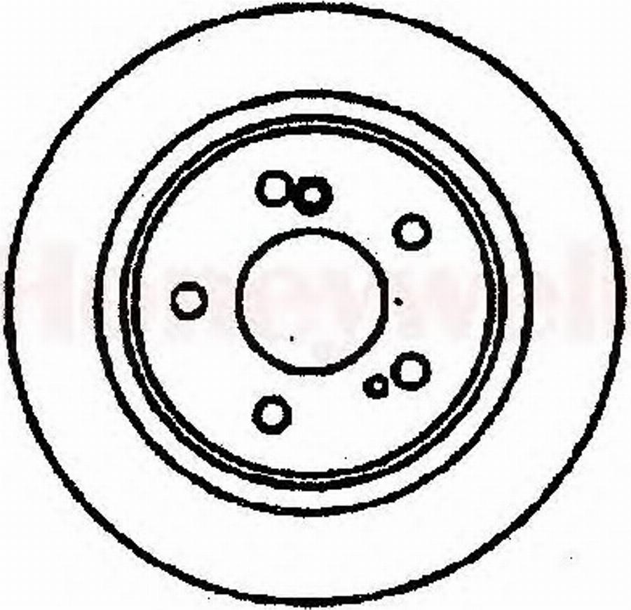 BENDIX 561575 B - Kočioni disk www.molydon.hr