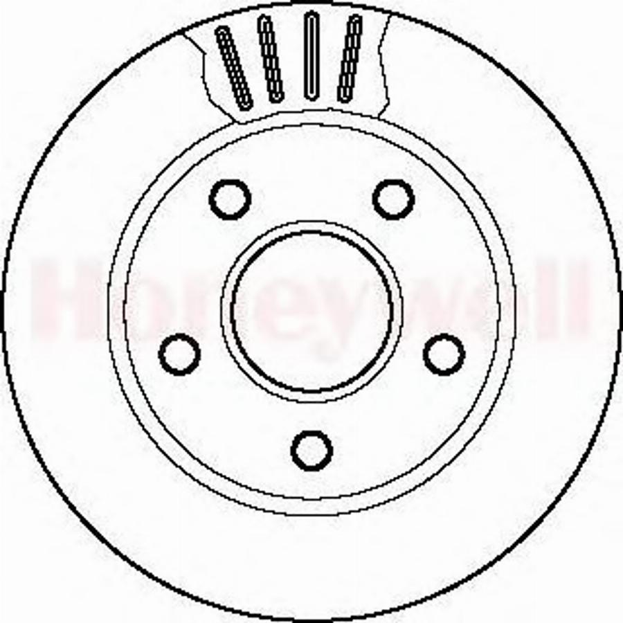 BENDIX 561654B - Kočioni disk www.molydon.hr