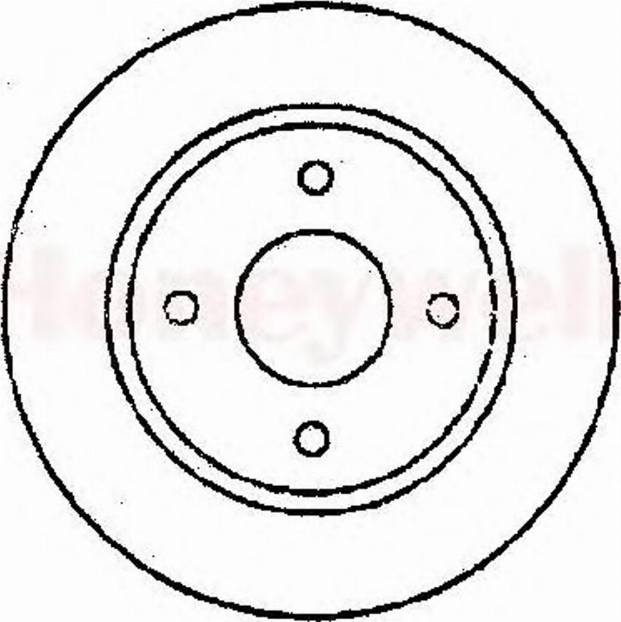 BENDIX 561663 B - Kočioni disk www.molydon.hr