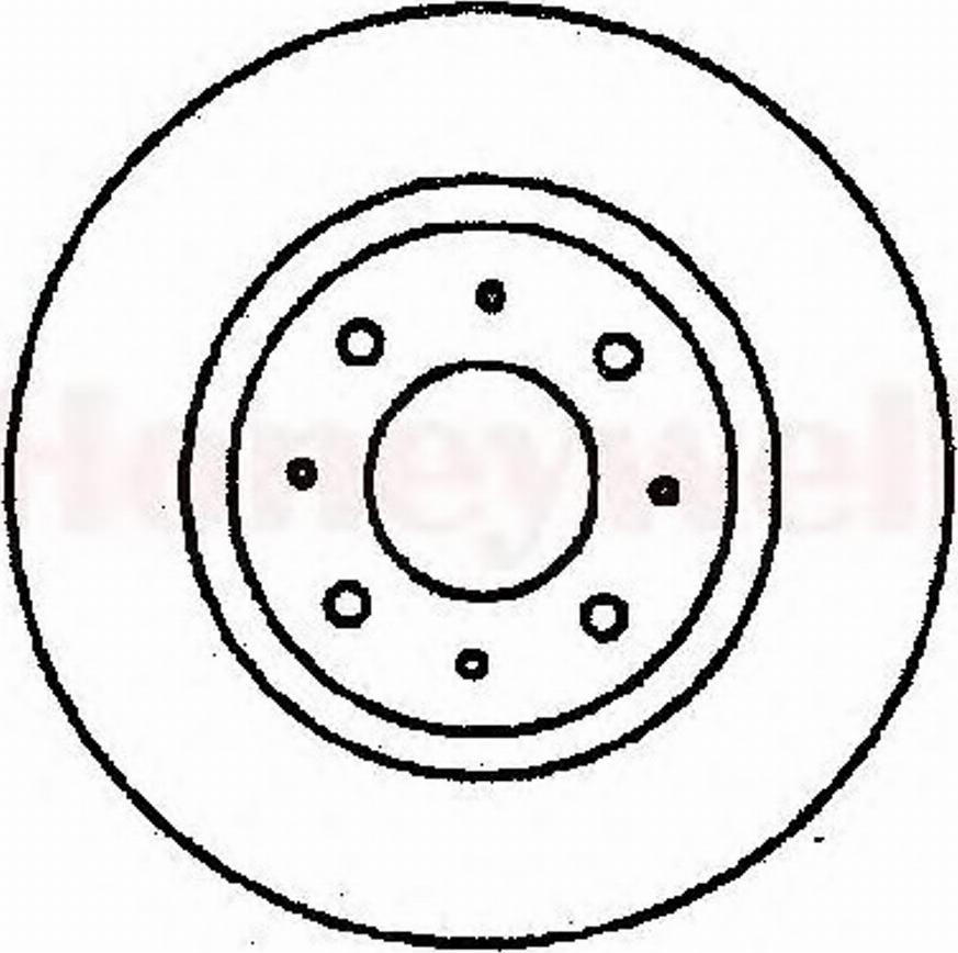 BENDIX 561680 B - Kočioni disk www.molydon.hr