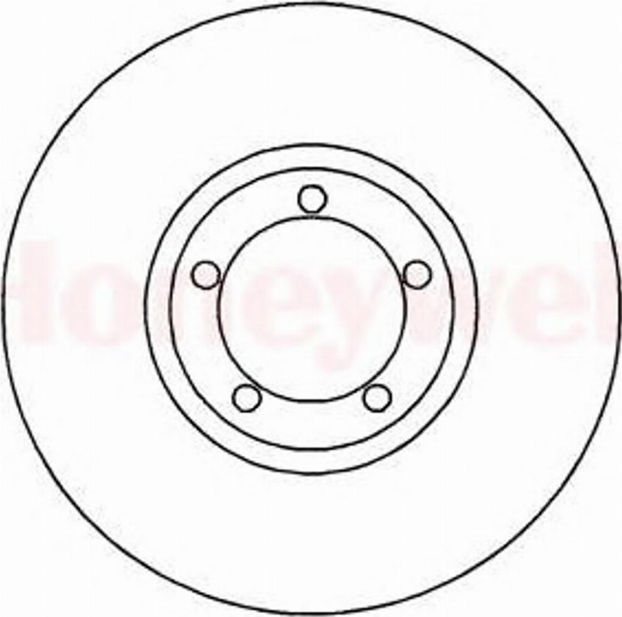 BENDIX 561625 B - Kočioni disk www.molydon.hr