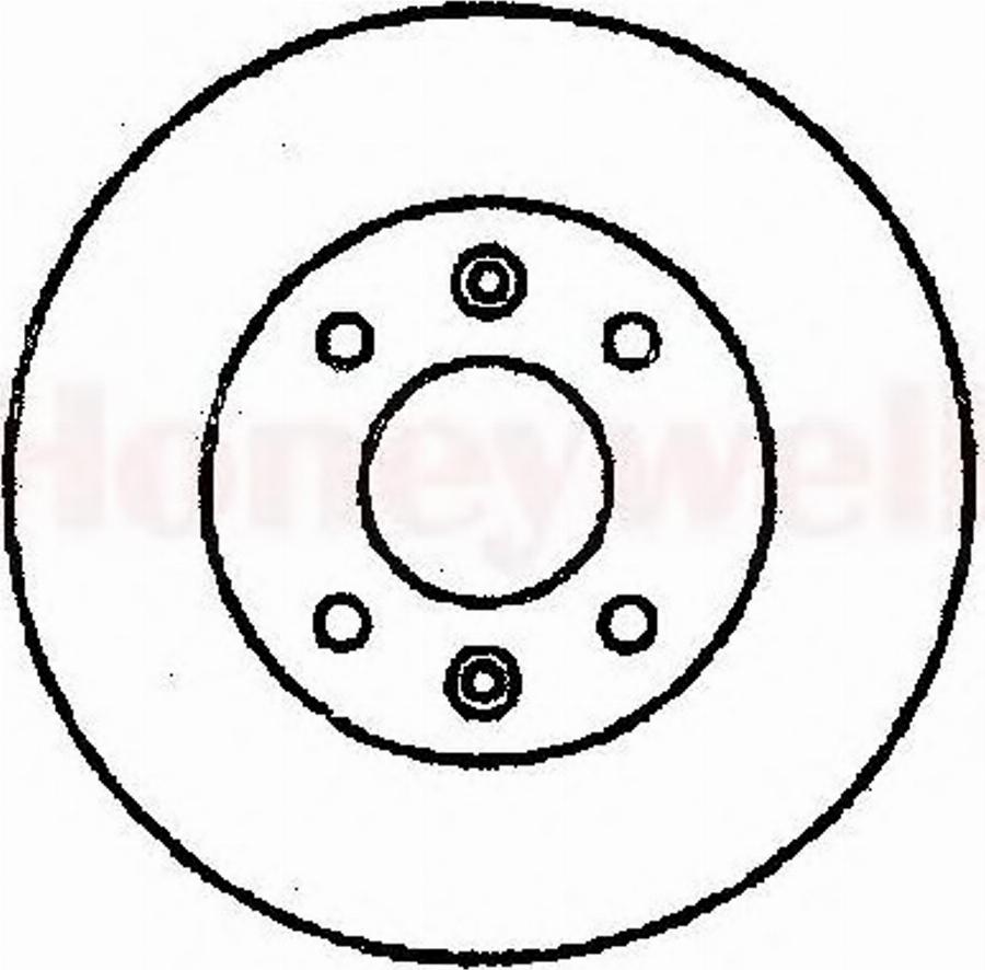 BENDIX 561145B - Kočioni disk www.molydon.hr