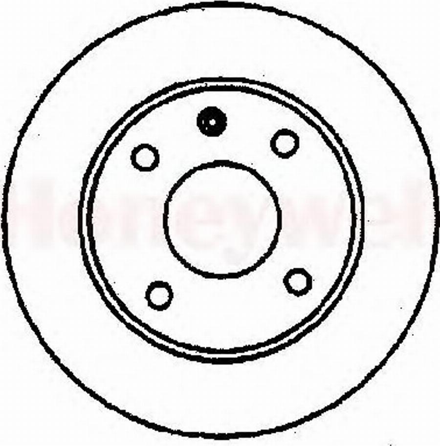 BENDIX 561141 B - Kočioni disk www.molydon.hr