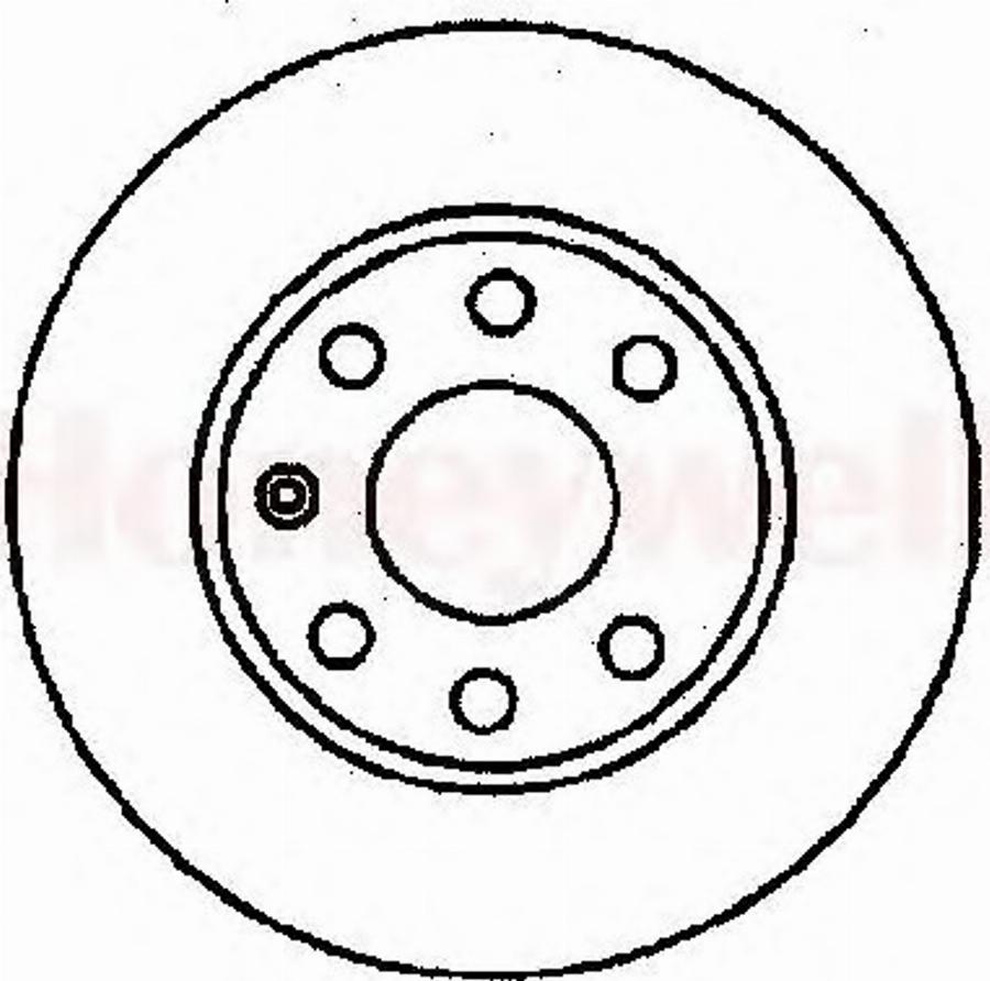 BENDIX 561142 B - Kočioni disk www.molydon.hr