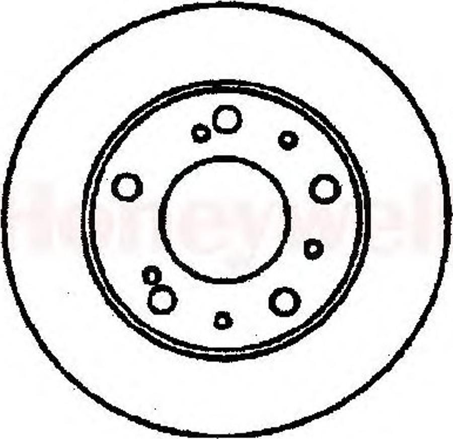 BENDIX 561117B - Kočioni disk www.molydon.hr