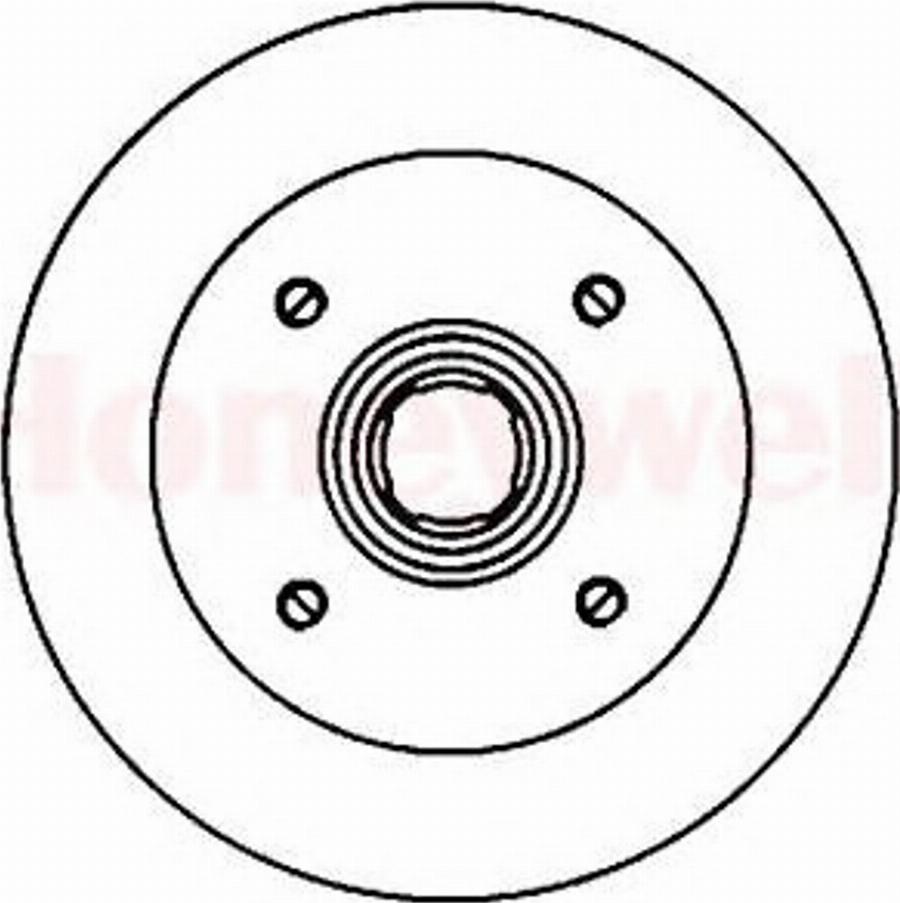 BENDIX 561138B - Kočioni disk www.molydon.hr