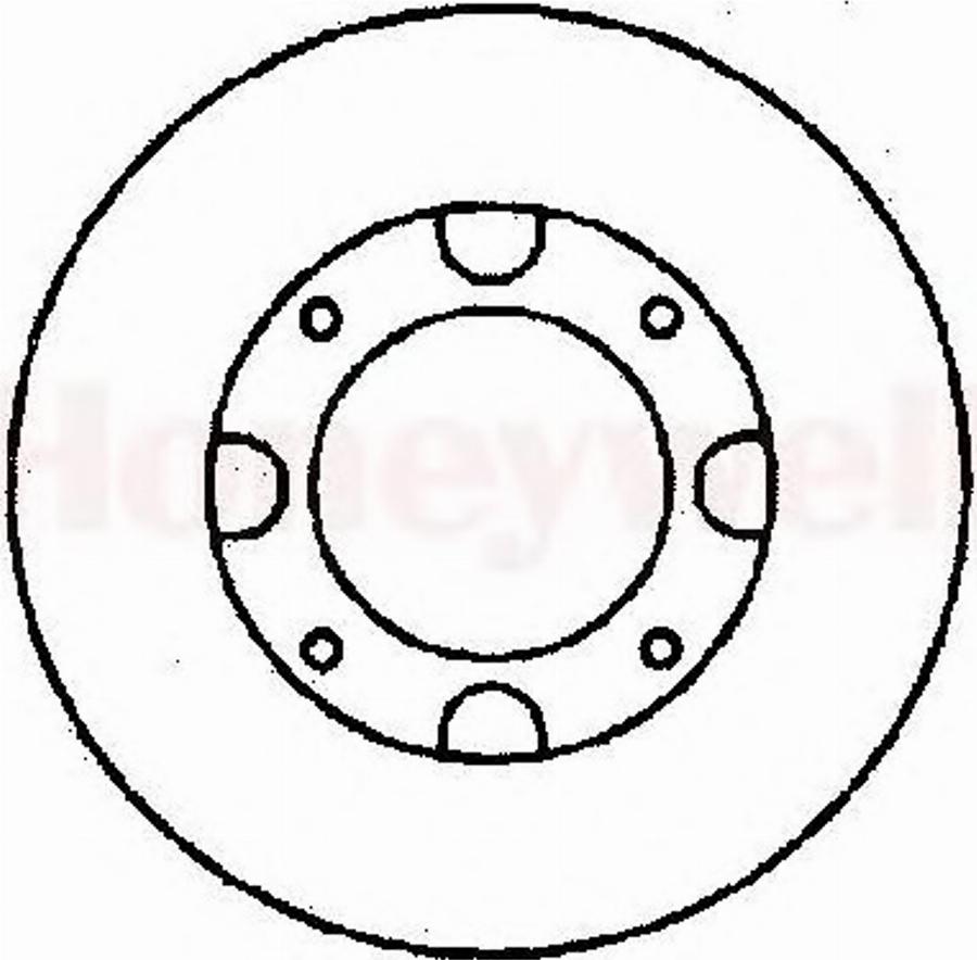 BENDIX 561125B - Kočioni disk www.molydon.hr