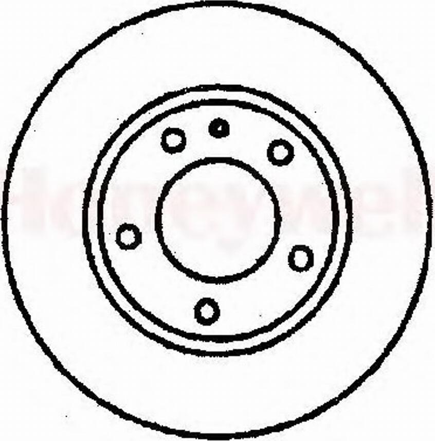 BENDIX 561123B - Kočioni disk www.molydon.hr