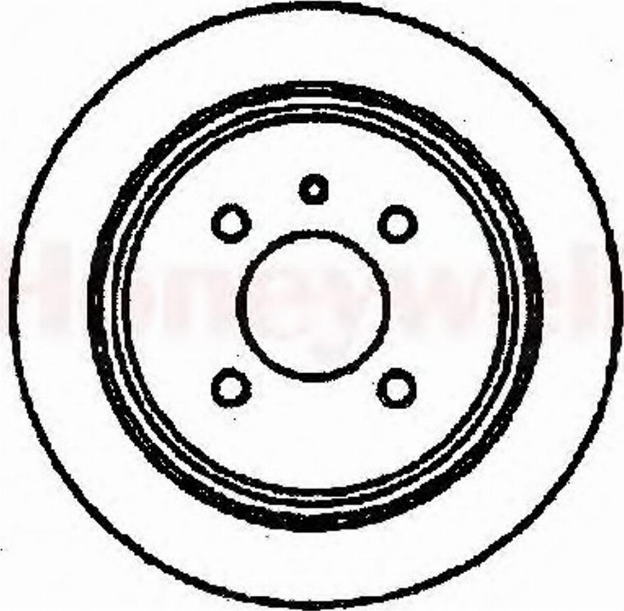 BENDIX 561175B - Kočioni disk www.molydon.hr