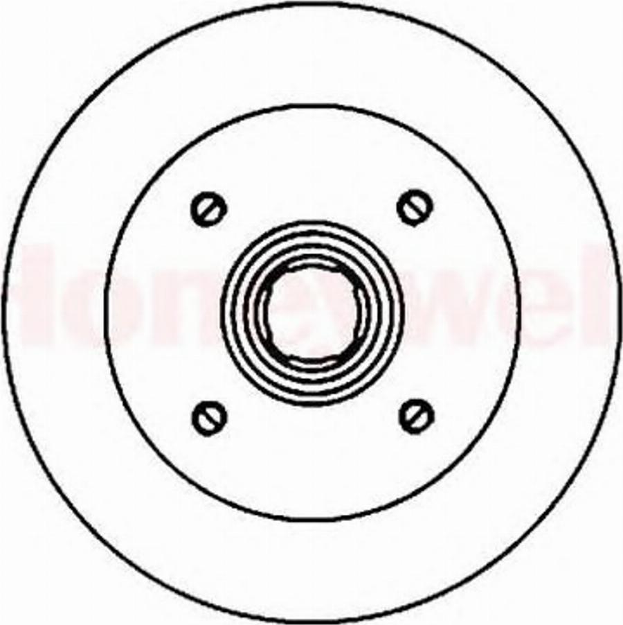 BENDIX 561399B - Kočioni disk www.molydon.hr