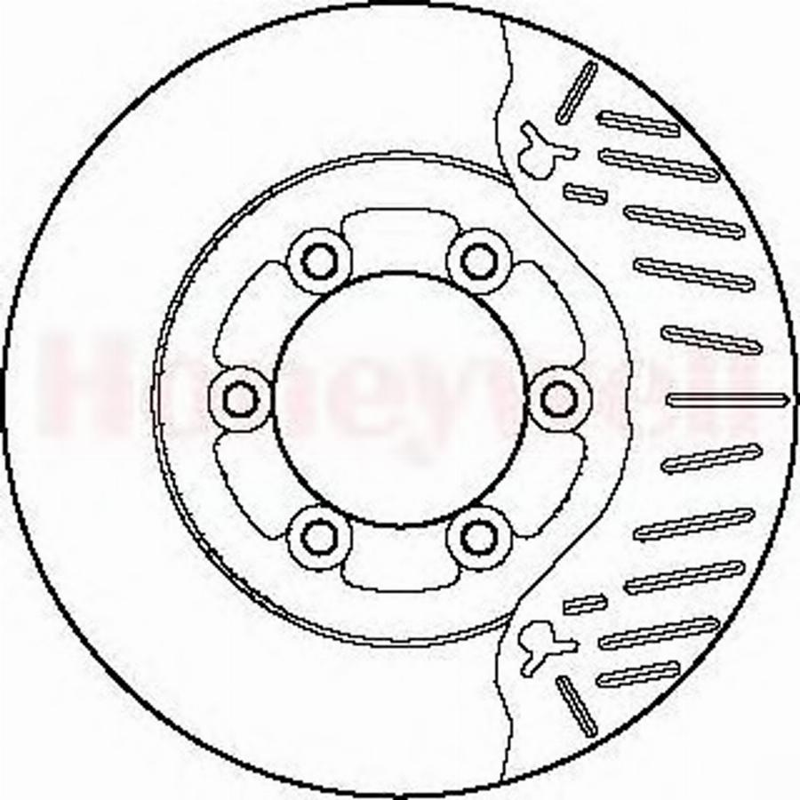 BENDIX 561393B - Kočioni disk www.molydon.hr