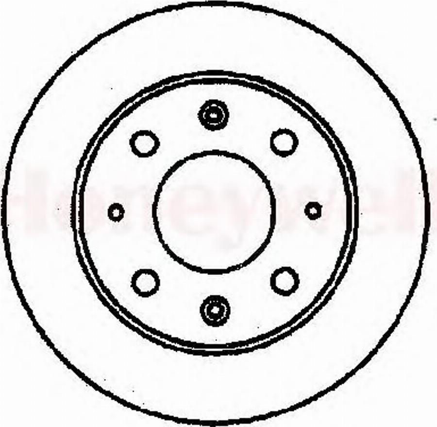 BENDIX 561384 B - Kočioni disk www.molydon.hr