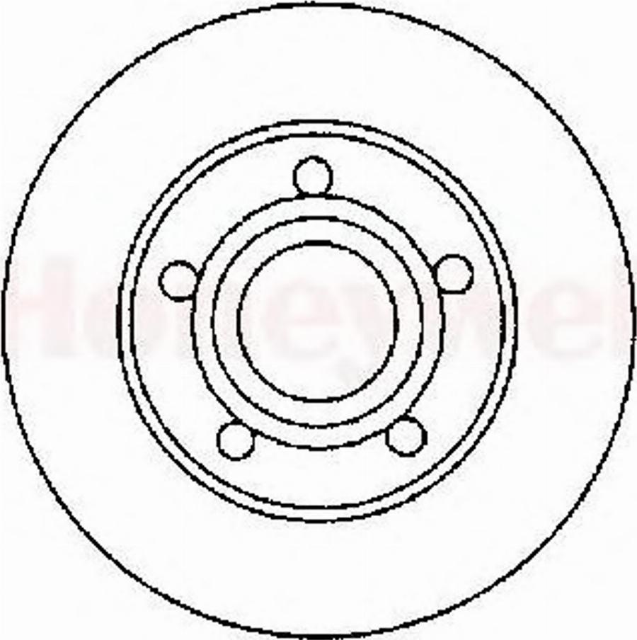 BENDIX 561247B - Kočioni disk www.molydon.hr