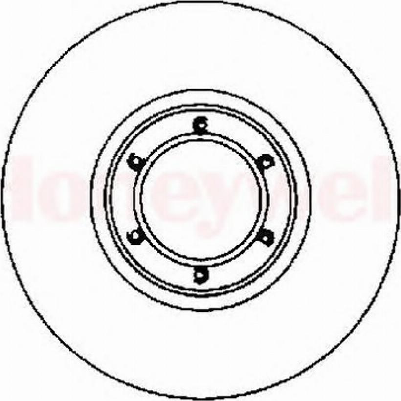 BENDIX 561254 B - Kočioni disk www.molydon.hr