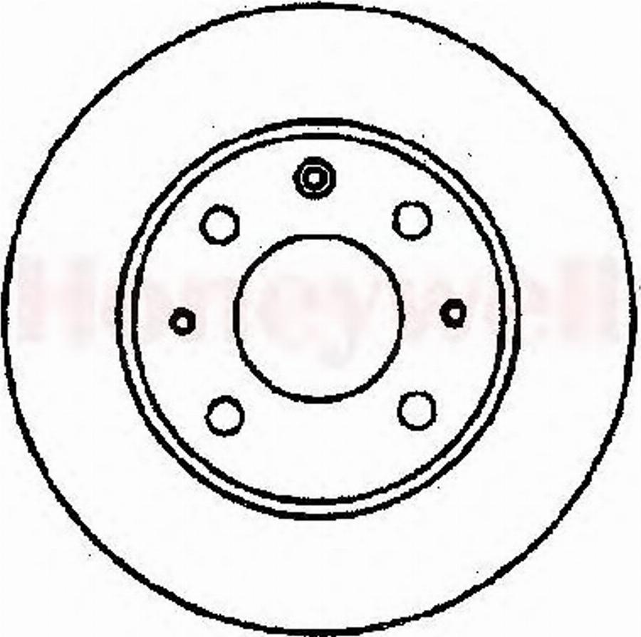 BENDIX 561204B - Kočioni disk www.molydon.hr