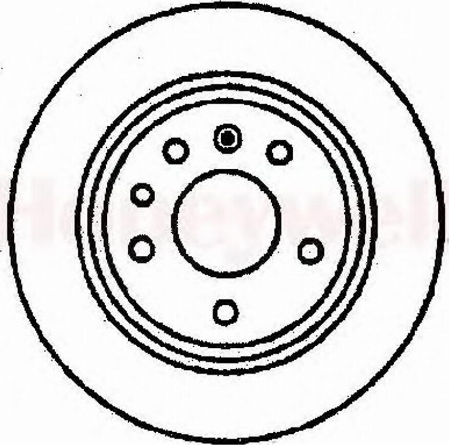 BENDIX 561289B - Kočioni disk www.molydon.hr