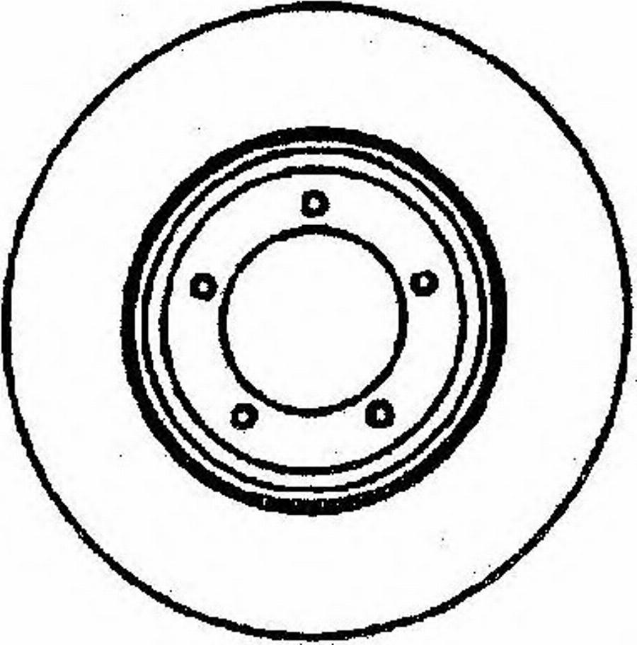 BENDIX 561282B - Kočioni disk www.molydon.hr