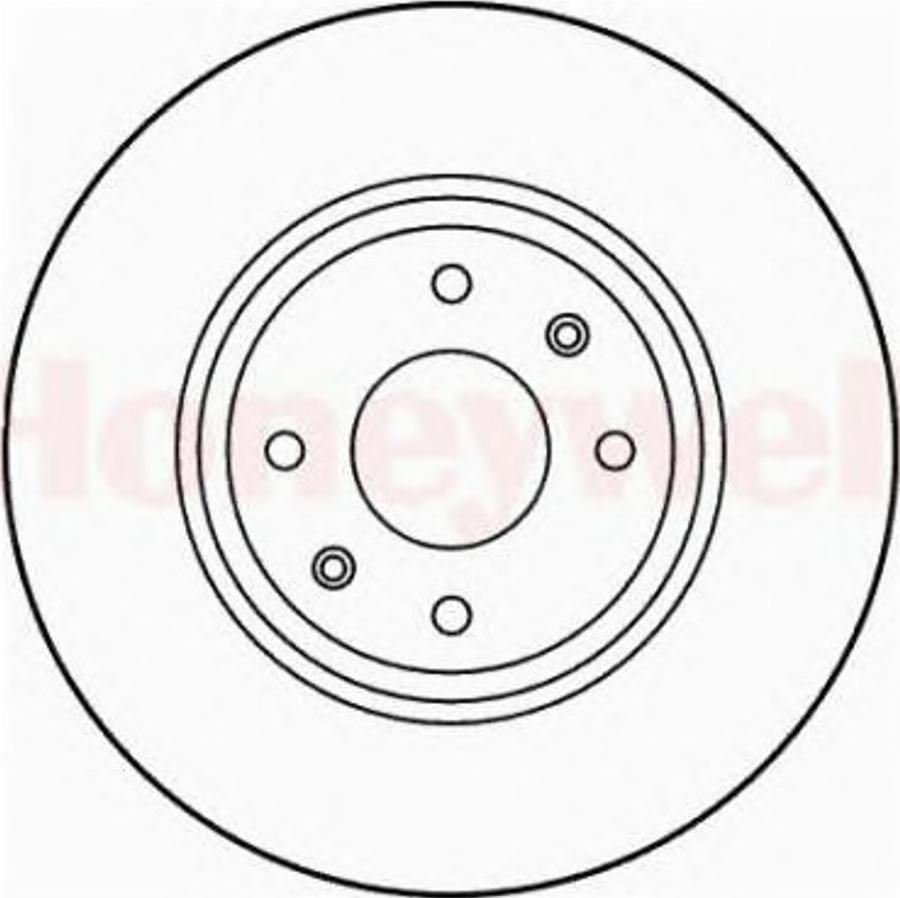 BENDIX 561705 B - Kočioni disk www.molydon.hr