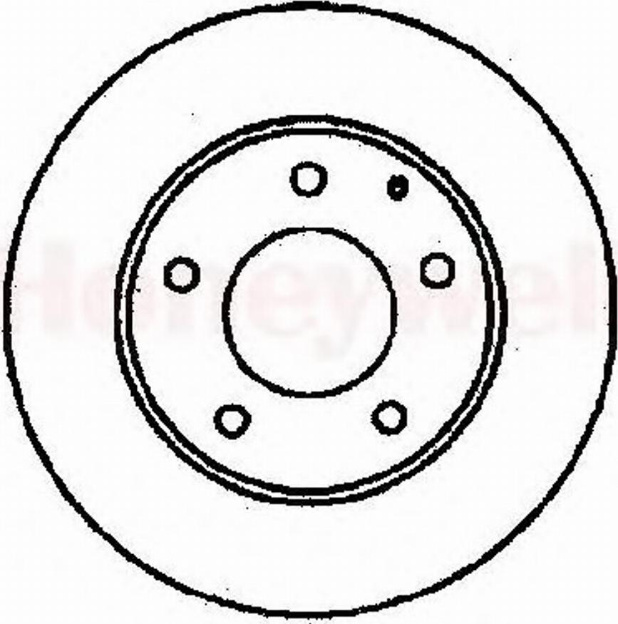 BENDIX 561716 B - Kočioni disk www.molydon.hr