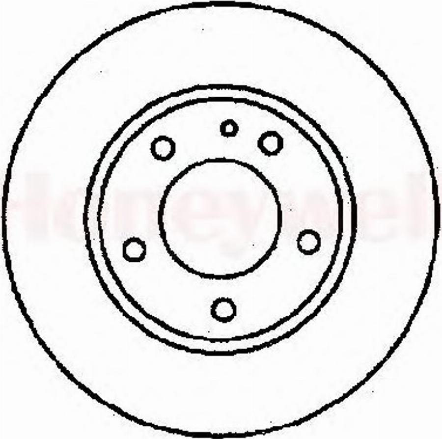 BENDIX 561717 B - Kočioni disk www.molydon.hr