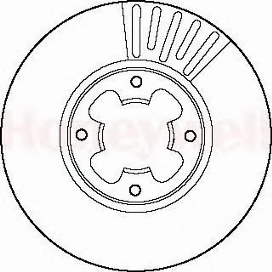 BENDIX 561737B - Kočioni disk www.molydon.hr