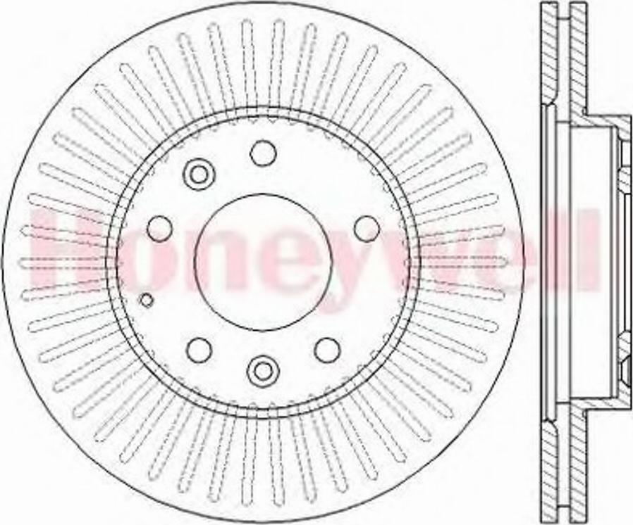 BENDIX 562446B - Kočioni disk www.molydon.hr