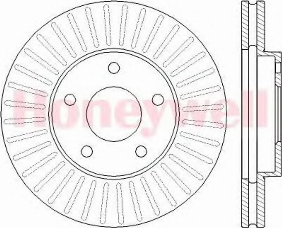 BENDIX 562441B - Kočioni disk www.molydon.hr