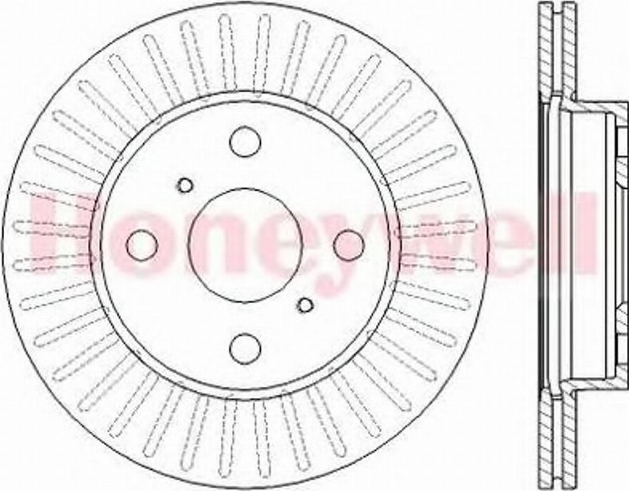 BENDIX 562443B - Kočioni disk www.molydon.hr