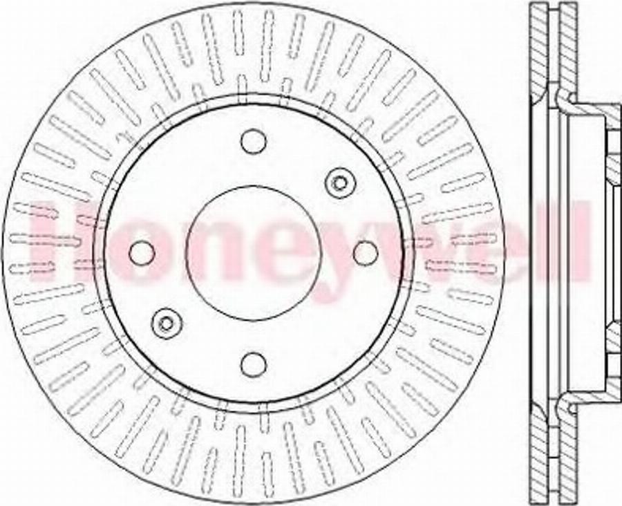 BENDIX 562459B - Kočioni disk www.molydon.hr