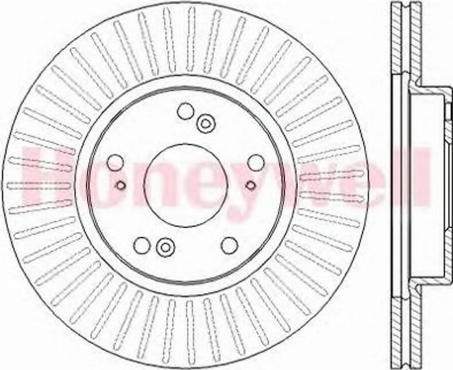 BENDIX 562457B - Kočioni disk www.molydon.hr