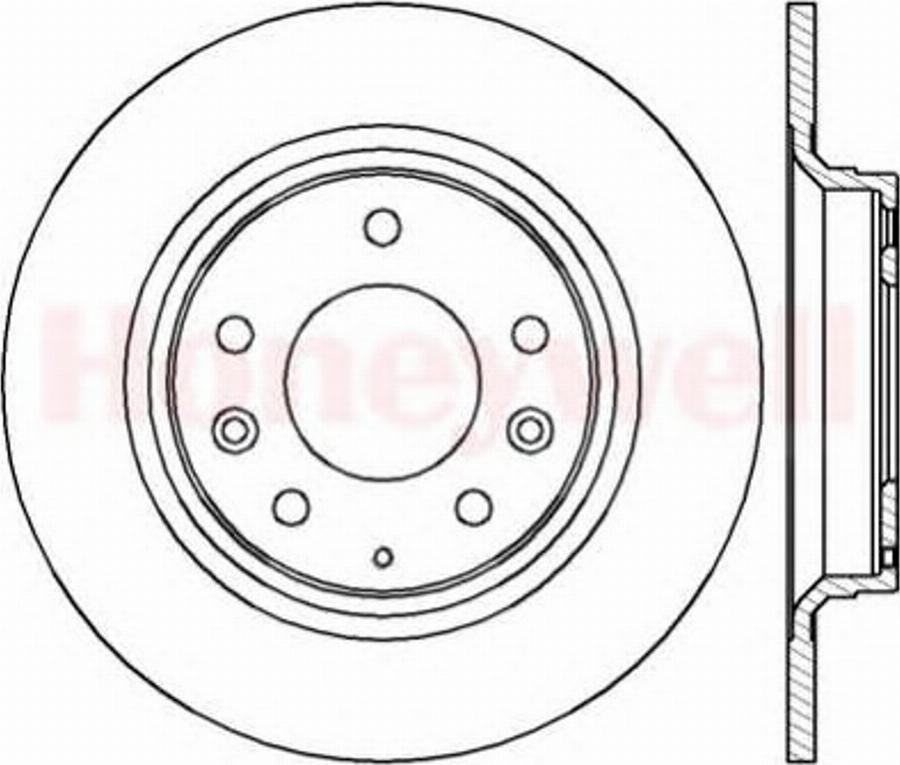 BENDIX 562416B - Kočioni disk www.molydon.hr