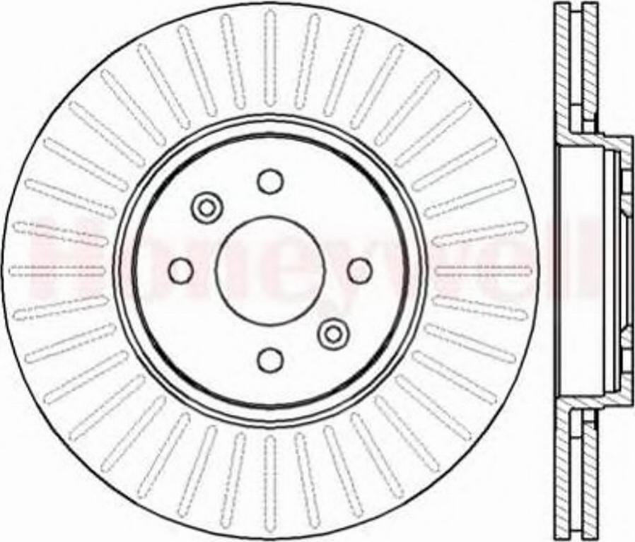 BENDIX 562410B - Kočioni disk www.molydon.hr