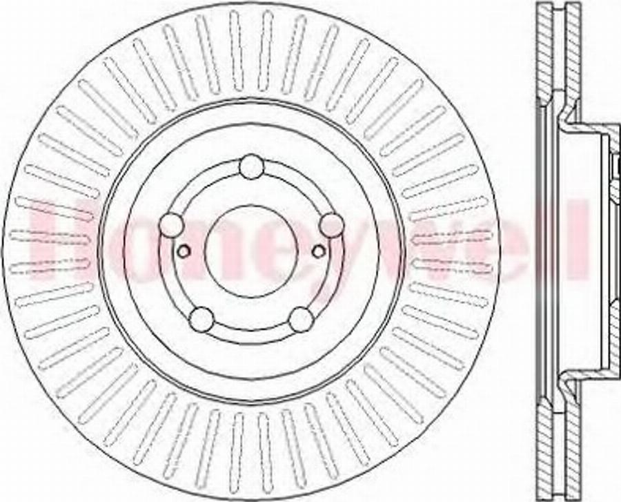 BENDIX 562439B - Kočioni disk www.molydon.hr