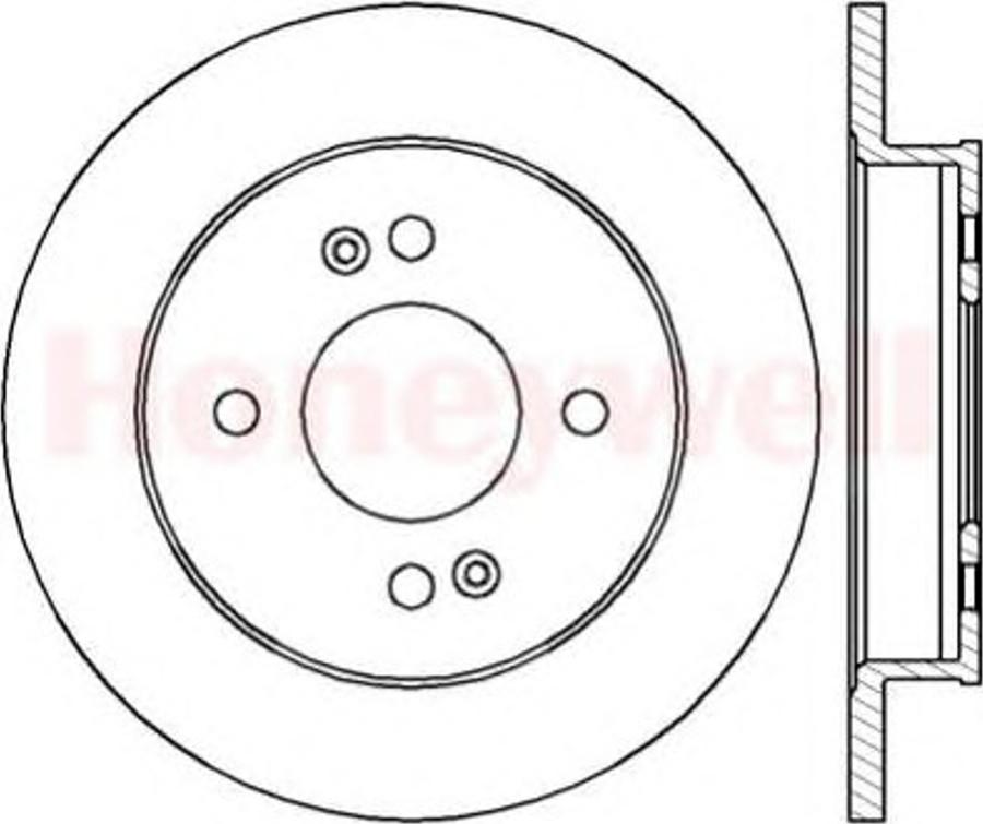 BENDIX 562429B - Kočioni disk www.molydon.hr