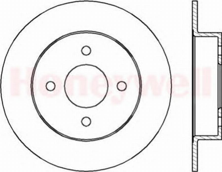 BENDIX 562420B - Kočioni disk www.molydon.hr