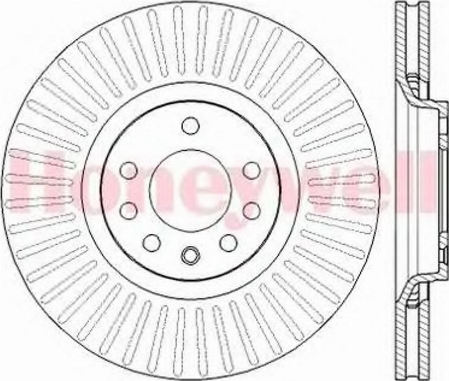 BENDIX 562423B - Kočioni disk www.molydon.hr