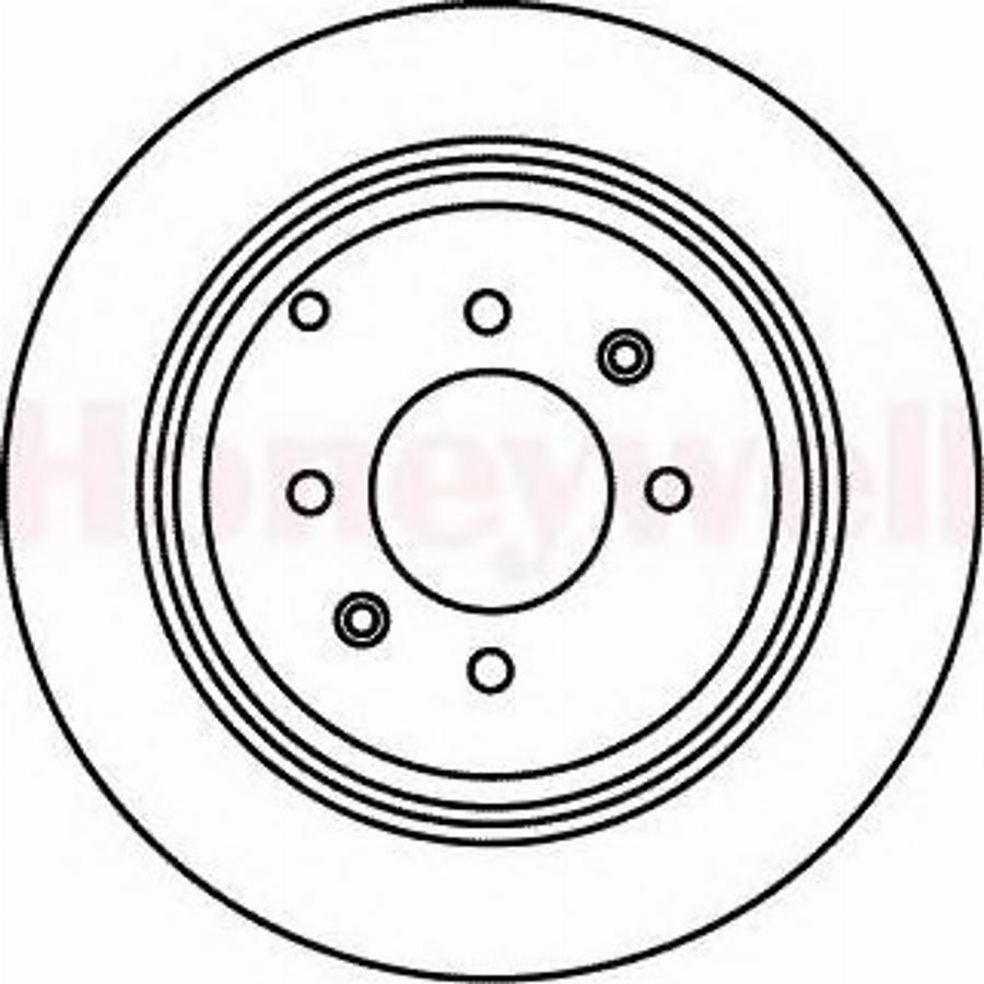 BENDIX 562042 B - Kočioni disk www.molydon.hr