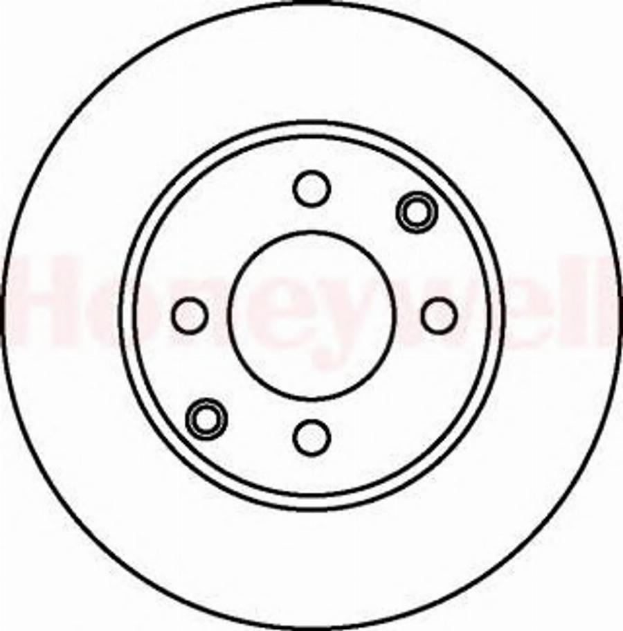 BENDIX 562055 B - Kočioni disk www.molydon.hr