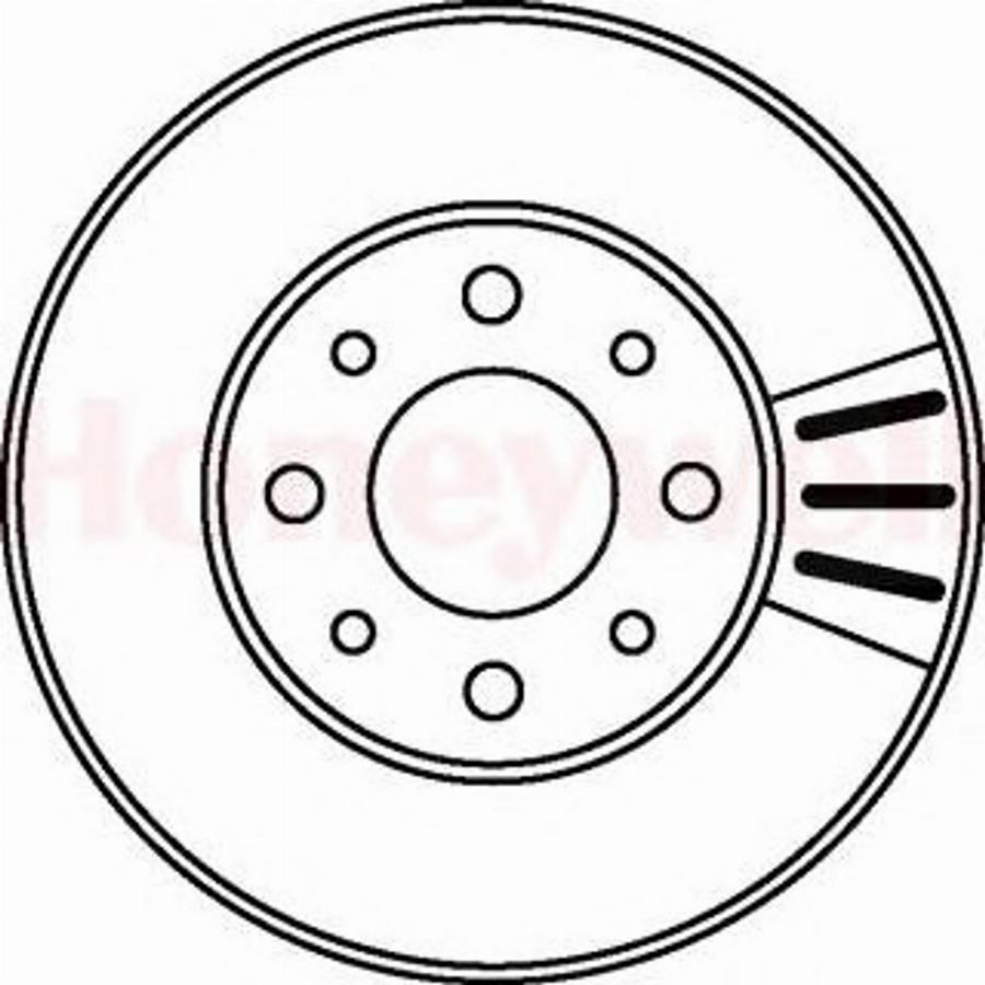 BENDIX 562056 B - Kočioni disk www.molydon.hr