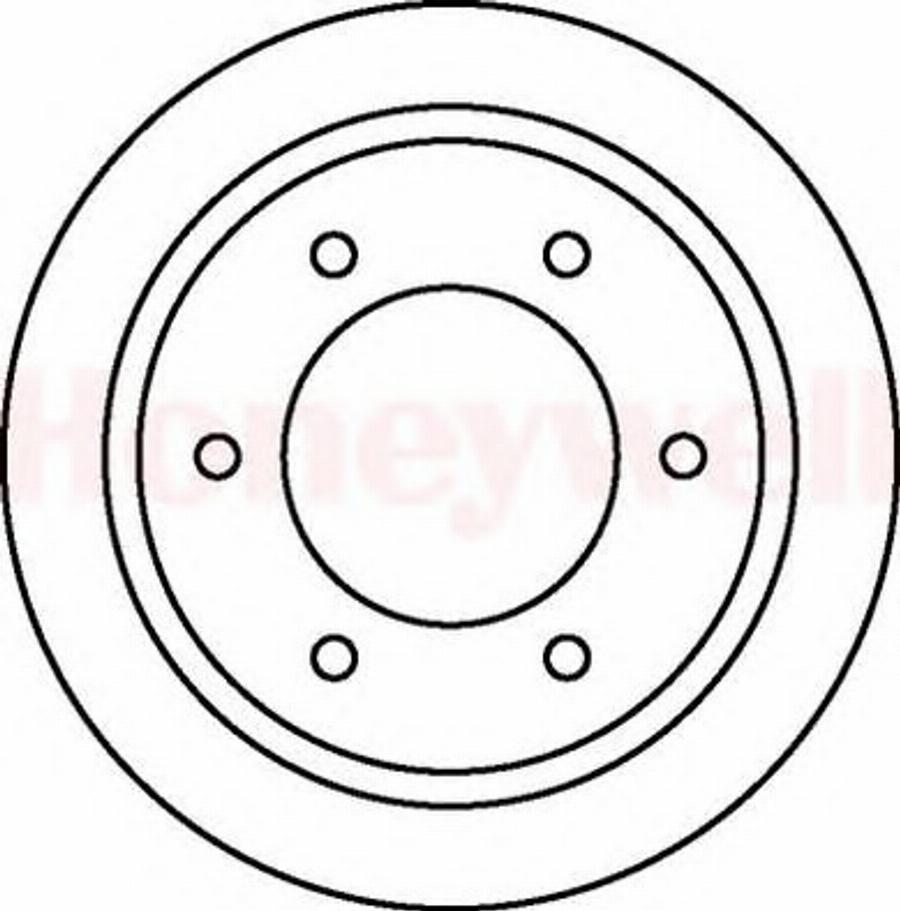 BENDIX 562064 B - Kočioni disk www.molydon.hr