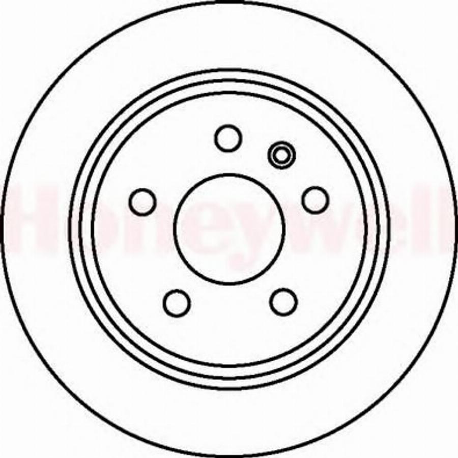 BENDIX 562065 B - Kočioni disk www.molydon.hr